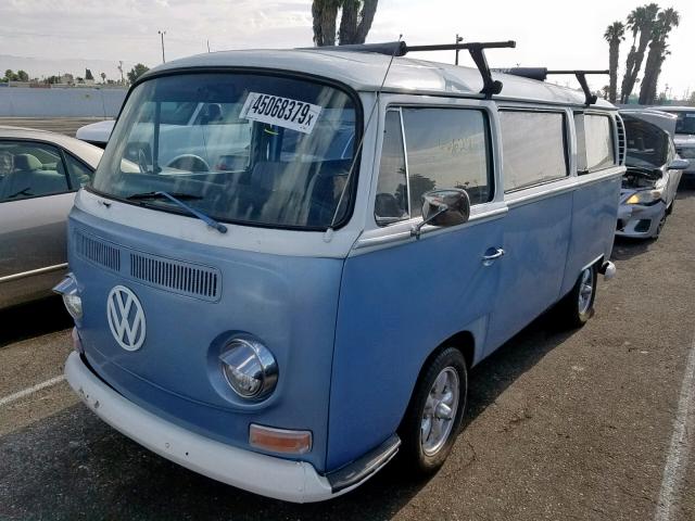 00000000229206912 - 1969 VOLKSWAGEN BUS BLUE photo 2