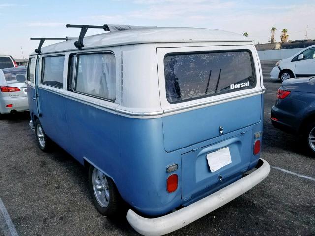 00000000229206912 - 1969 VOLKSWAGEN BUS BLUE photo 3