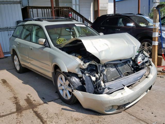 4S4BP62C367345081 - 2006 SUBARU LEGACY OUT BEIGE photo 1