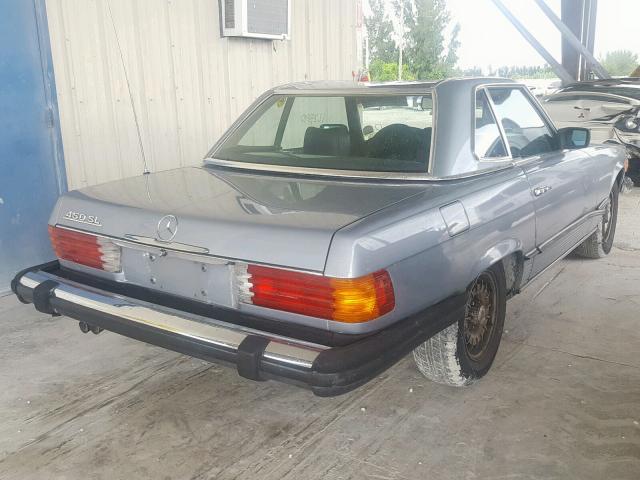 10704412060336 - 1980 MERCEDES-BENZ 450 SL BLUE photo 4