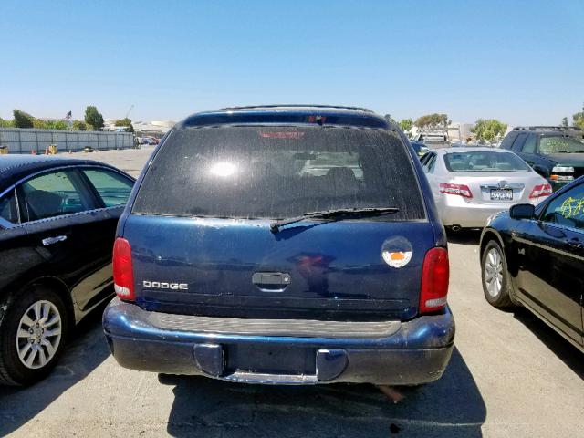 1B4HR28Y4XF629912 - 1999 DODGE DURANGO BLUE photo 9