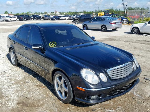 WDBUF65J85A713992 - 2005 MERCEDES-BENZ E 320 BLACK photo 1