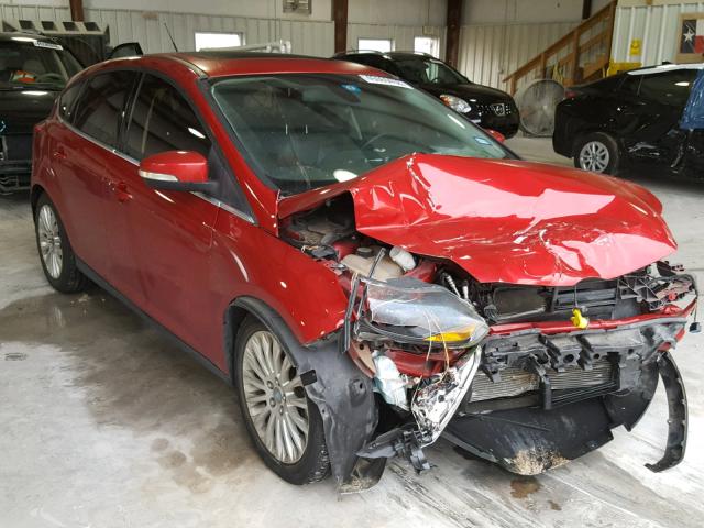 1FAHP3N24CL435008 - 2012 FORD FOCUS TITA RED photo 1