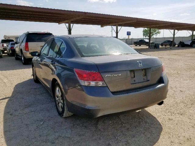 1HGCP2F40AA104516 - 2010 HONDA ACCORD LXP GRAY photo 3