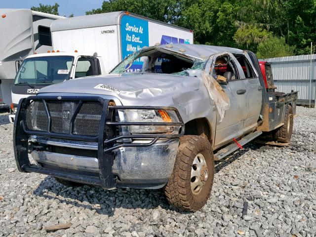 3C7WDTCL2CG287821 - 2012 DODGE RAM 3500 S GRAY photo 2