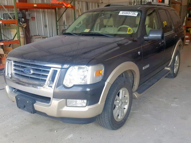 1FMEU74857UA74323 - 2007 FORD EXPLORER E GRAY photo 2