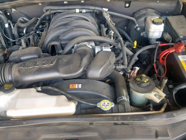 1FMEU74857UA74323 - 2007 FORD EXPLORER E GRAY photo 7