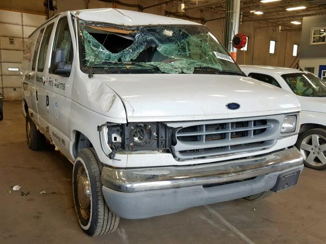 1FTNE24L11HA12930 - 2001 FORD E250 WHITE photo 1