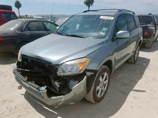 JTMBK34V185065867 - 2008 TOYOTA RAV4 LIMIT GREEN photo 2