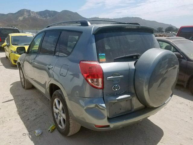 JTMBK34V185065867 - 2008 TOYOTA RAV4 LIMIT GREEN photo 3