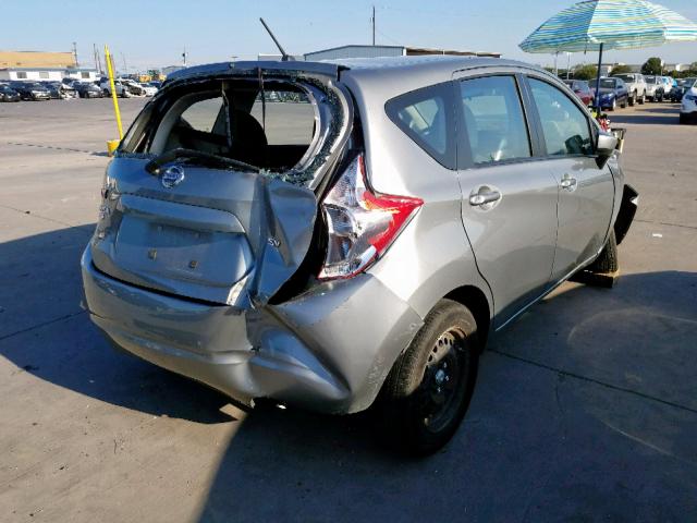 3N1CE2CP1FL422747 - 2015 NISSAN VERSA NOTE GRAY photo 4