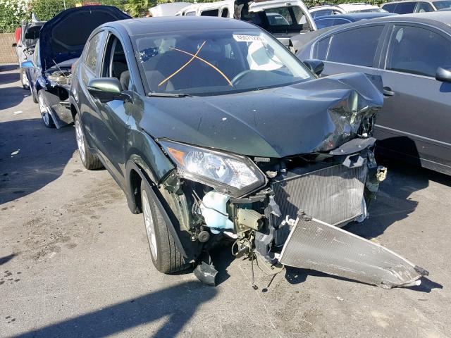 3CZRU6H57GM726258 - 2016 HONDA HR-V EX GREEN photo 1