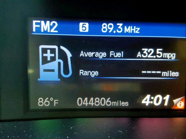 2HGFG3B17CH545739 - 2012 HONDA CIVIC EXL 蓝色 照片 8