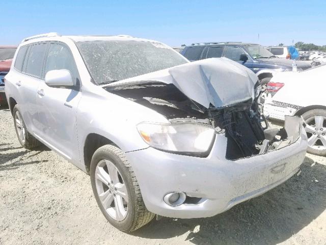 5TDDK3EH1AS002656 - 2010 TOYOTA HIGHLANDER SILVER photo 1