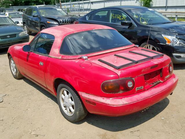 JM1NA3510L0106426 - 1990 MAZDA MX-5 MIATA RED photo 3