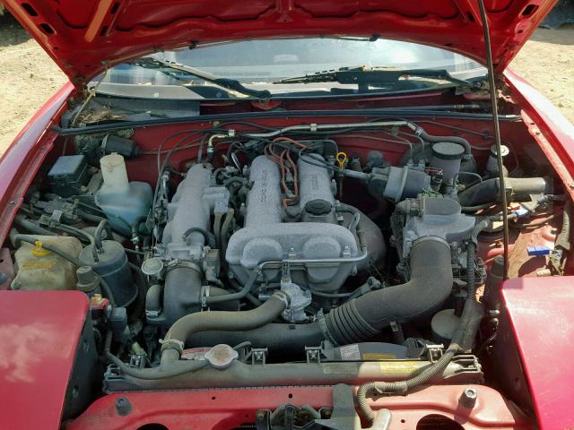 JM1NA3510L0106426 - 1990 MAZDA MX-5 MIATA RED photo 7