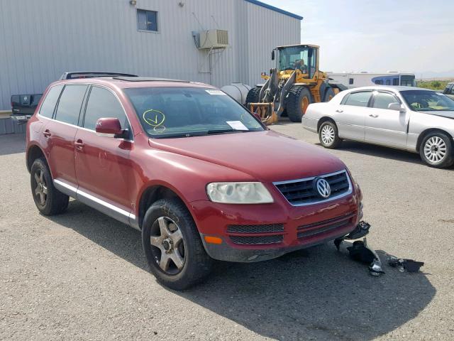 WVGBC67L94D030935 - 2004 VOLKSWAGEN TOUAREG 3. RED photo 1