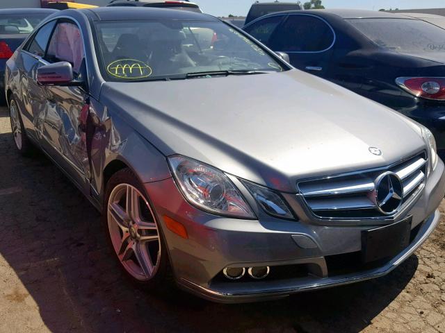 WDDKJ5GB0BF083767 - 2011 MERCEDES-BENZ E 350 GRAY photo 1