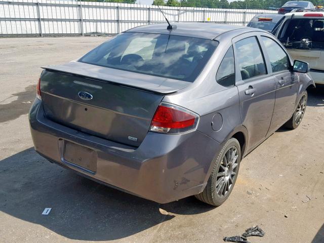 1FAHP3GN4AW179701 - 2010 FORD FOCUS SES CHARCOAL photo 4