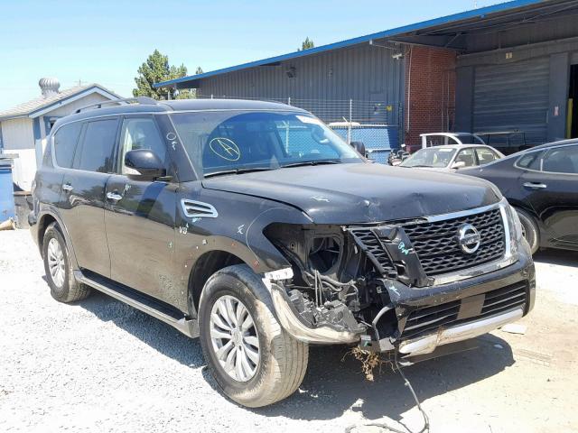 JN8AY2ND2H9007421 - 2017 NISSAN ARMADA SV BLACK photo 1