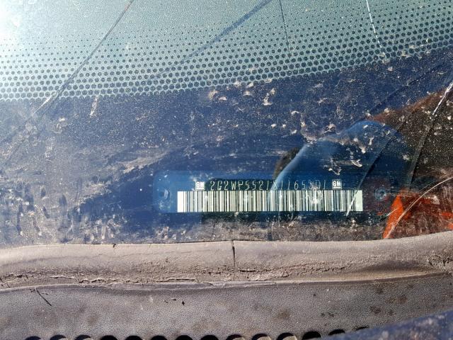 2G2WP552181165301 - 2008 PONTIAC GRAND PRIX TWO TONE photo 10