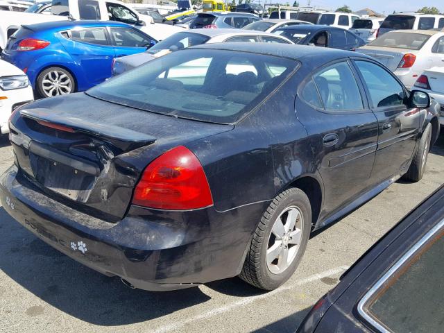 2G2WP552181165301 - 2008 PONTIAC GRAND PRIX TWO TONE photo 4
