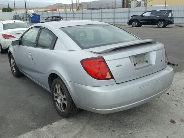 1G8AM12F74Z172800 - 2004 SATURN ION LEVEL SILVER photo 3