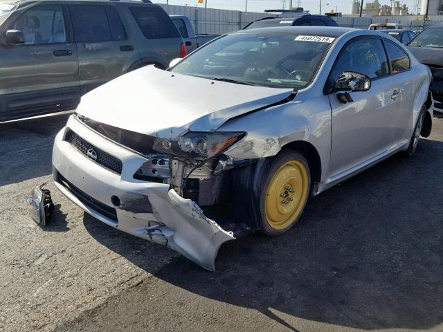 JTKDE167580266132 - 2008 TOYOTA SCION TC ვერცხლისფერი ფოტო 2