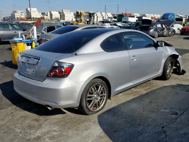 JTKDE167580266132 - 2008 TOYOTA SCION TC ვერცხლისფერი ფოტო 4