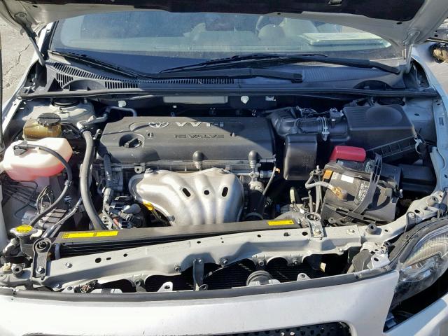 JTKDE167580266132 - 2008 TOYOTA SCION TC ვერცხლისფერი ფოტო 7