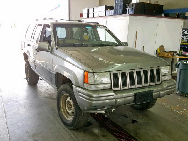 1J4GZ78Y4VC550986 - 1997 JEEP GRAND CHER SILVER photo 1