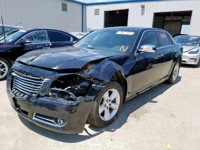 2C3CA5CG1BH547250 - 2011 CHRYSLER 300 LIMITE BLACK photo 2