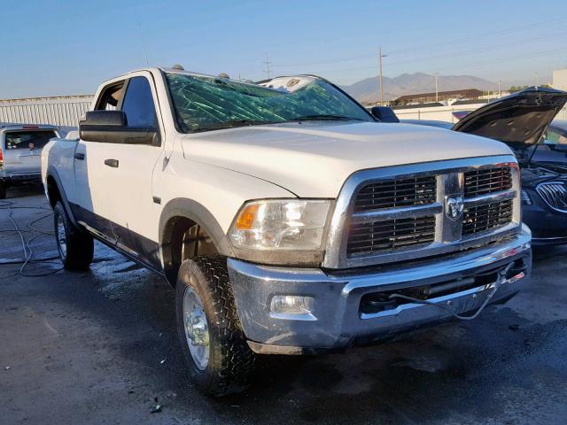 3D7TT2CT4AG173836 - 2010 DODGE RAM 2500 WHITE photo 1