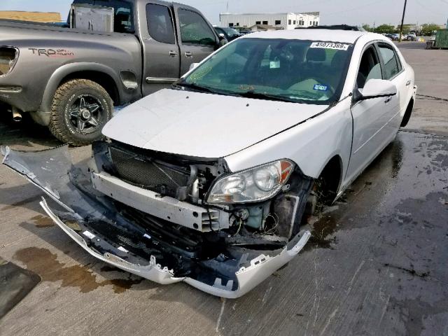 1G1ZC5EUXCF149775 - 2012 CHEVROLET MALIBU 1LT 白色 照片 2