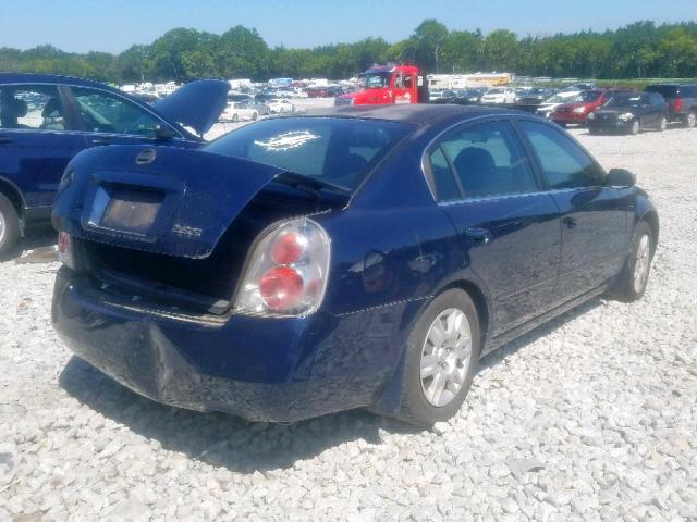 1N4AL11DX5C329609 - 2005 NISSAN ALTIMA S BLUE photo 4