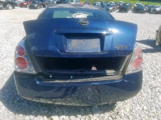 1N4AL11DX5C329609 - 2005 NISSAN ALTIMA S BLUE photo 9