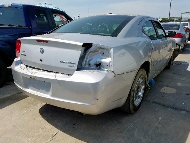 2B3CA3CV9AH112877 - 2010 DODGE CHARGER SX SILVER photo 4