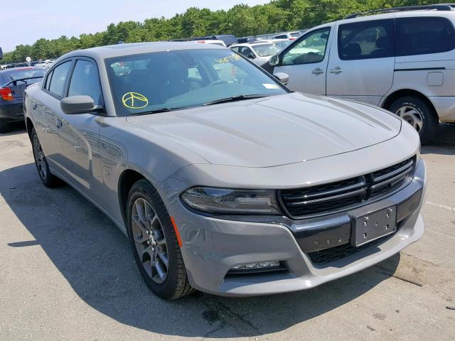 2C3CDXJGXJH324130 - 2018 DODGE CHARGER GT GRAY photo 1