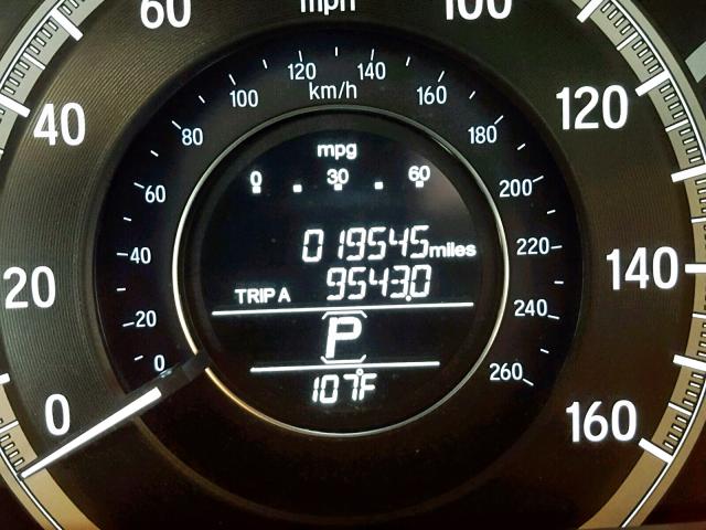 1HGCR2F87HA271138 - 2017 HONDA ACCORD EXL WHITE photo 8