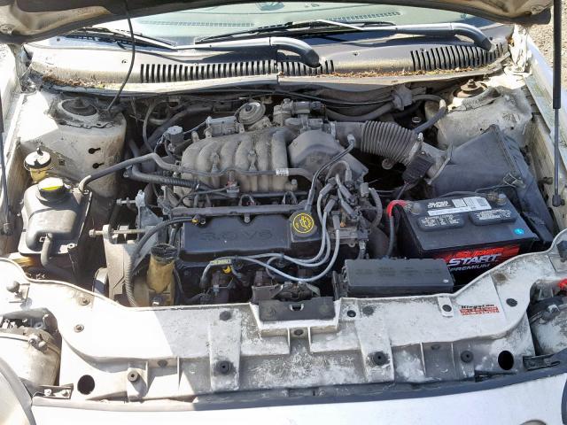 1FAFP52U3WG244704 - 1998 FORD TAURUS LX WHITE photo 7