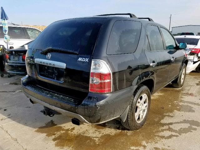 2HNYD18615H530481 - 2005 ACURA MDX TOURIN BLACK photo 4