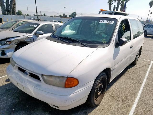 2FTDA54U6WBA45279 - 1998 FORD WINDSTAR WHITE photo 2