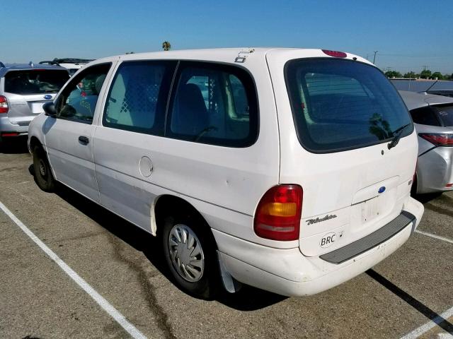 2FTDA54U6WBA45279 - 1998 FORD WINDSTAR WHITE photo 3