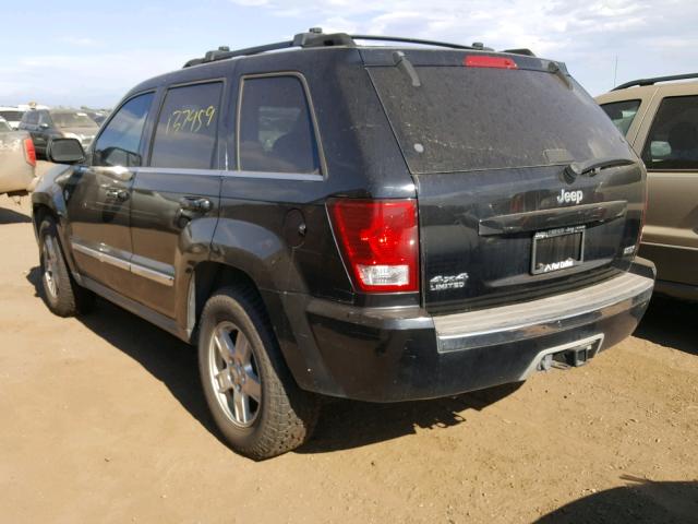 1J8HR58287C590610 - 2007 JEEP GRAND CHER BLACK photo 3