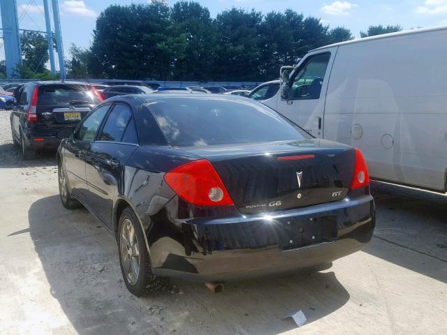 1G2ZH57N884110978 - 2008 PONTIAC G6 GT BLACK photo 3