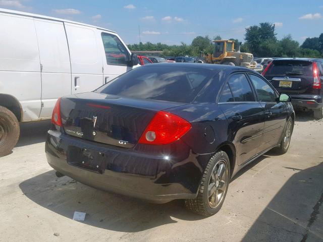 1G2ZH57N884110978 - 2008 PONTIAC G6 GT BLACK photo 4