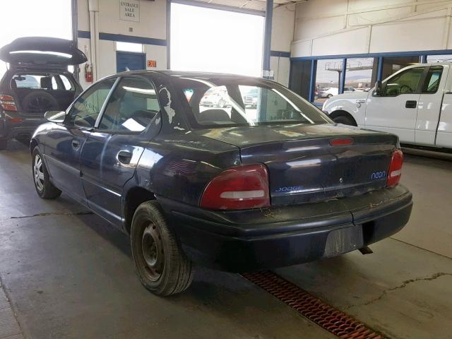 1B3ES47C6VD114061 - 1997 DODGE NEON HIGHL BLACK photo 3