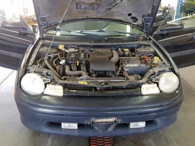 1B3ES47C6VD114061 - 1997 DODGE NEON HIGHL BLACK photo 7