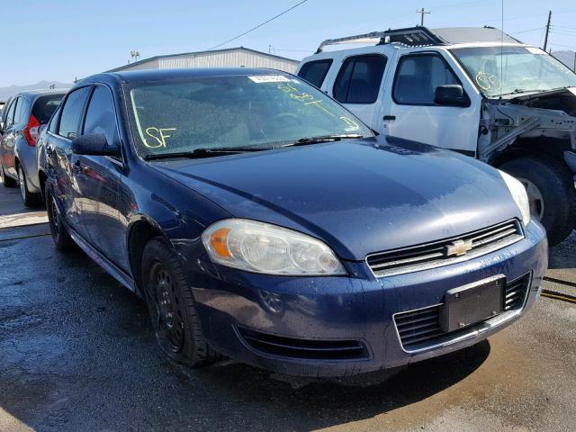 2G1WD5EM5A1239002 - 2010 CHEVROLET IMPALA POL BLUE photo 1