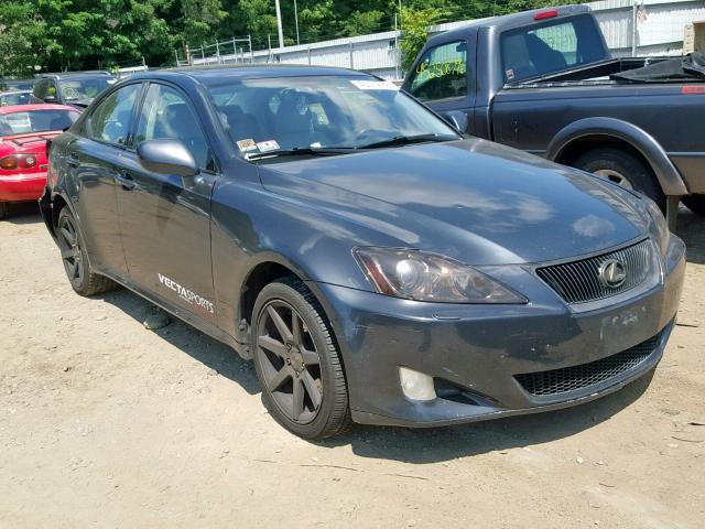 JTHCK262162007448 - 2006 LEXUS IS 250 GRAY photo 1